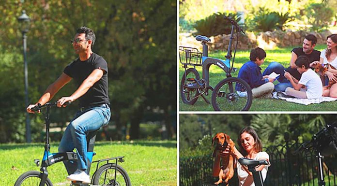 A Folding E-Bike Is Setting the Pace on Indiegogo SDREAM-Ur-