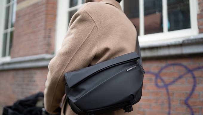 This Crowdfunded “Urban Sling” Is Rethinking the Everyday Backpack urban radiant sling