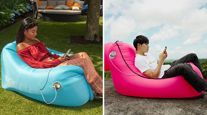 SeatZac is the First Self Inflatable Chair