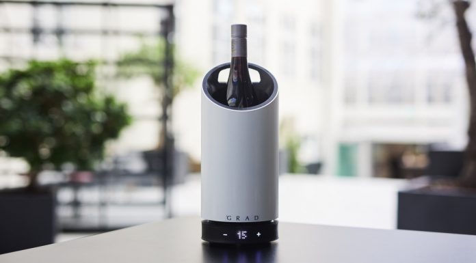 GRAD Unveils a Rechargeable Wine Cooler