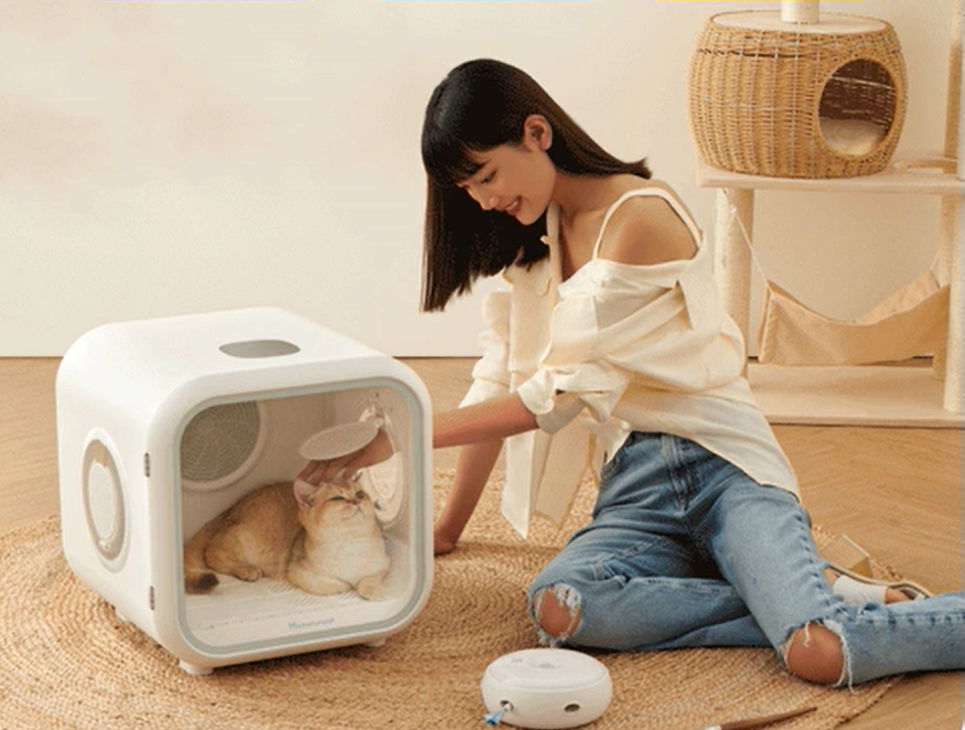 HomeRunPet Introduces Drybo Plus For Drying Pets Calmly