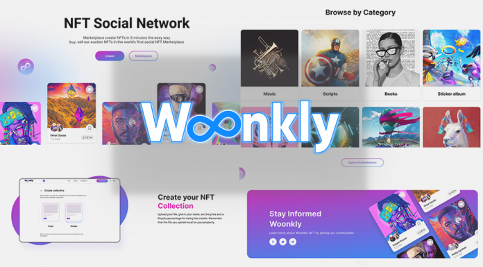 Woonkly.com: Social Network Goes Decentralized Through NFTs