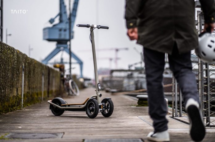 Taito Launches The First Belgian-Made Grownup E-Scooter