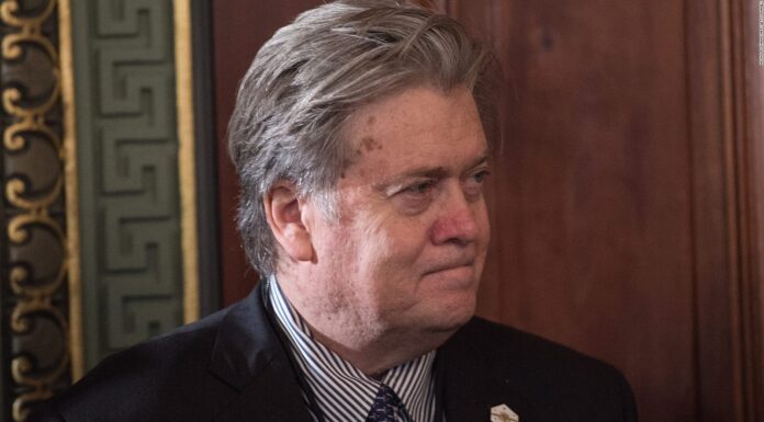 Steve Bannon and Three Others Charged with Fraud in Border Wall Crowdfunding Campaign