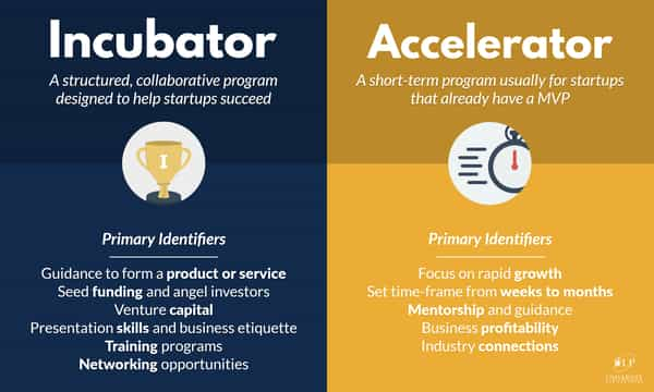 The Role of Incubators and Accelerators