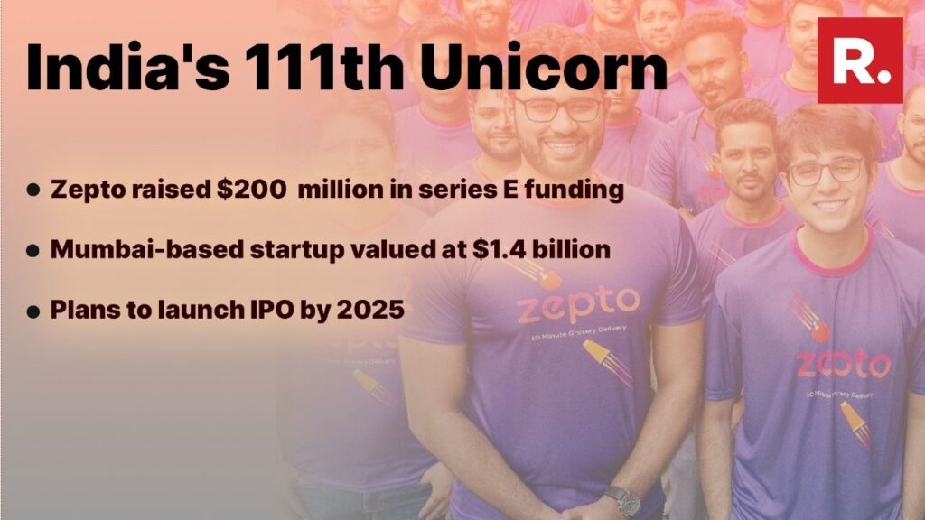 Zepto raises $200 million in Series-E fundraise